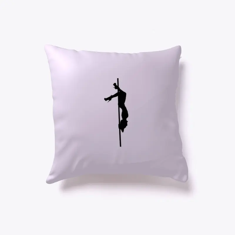 Pole dancer pillow