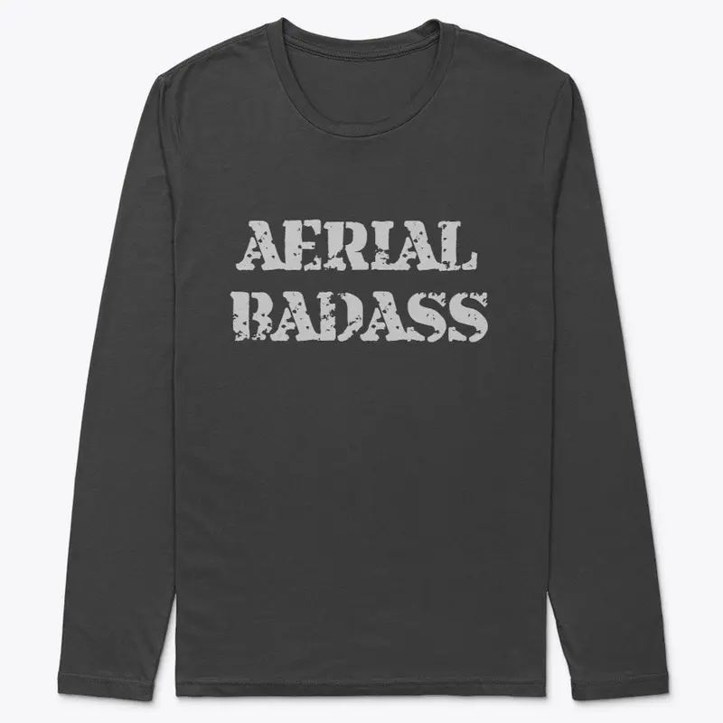 Long sleeve Aerial badass t-shirt