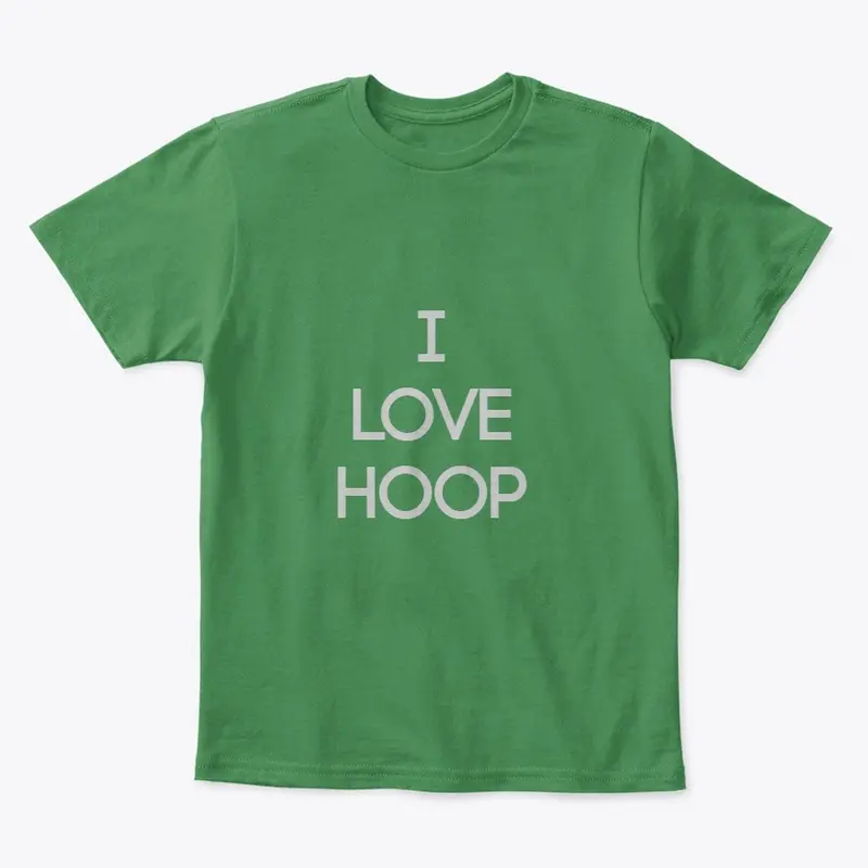 Kids I love hoop T-shirt